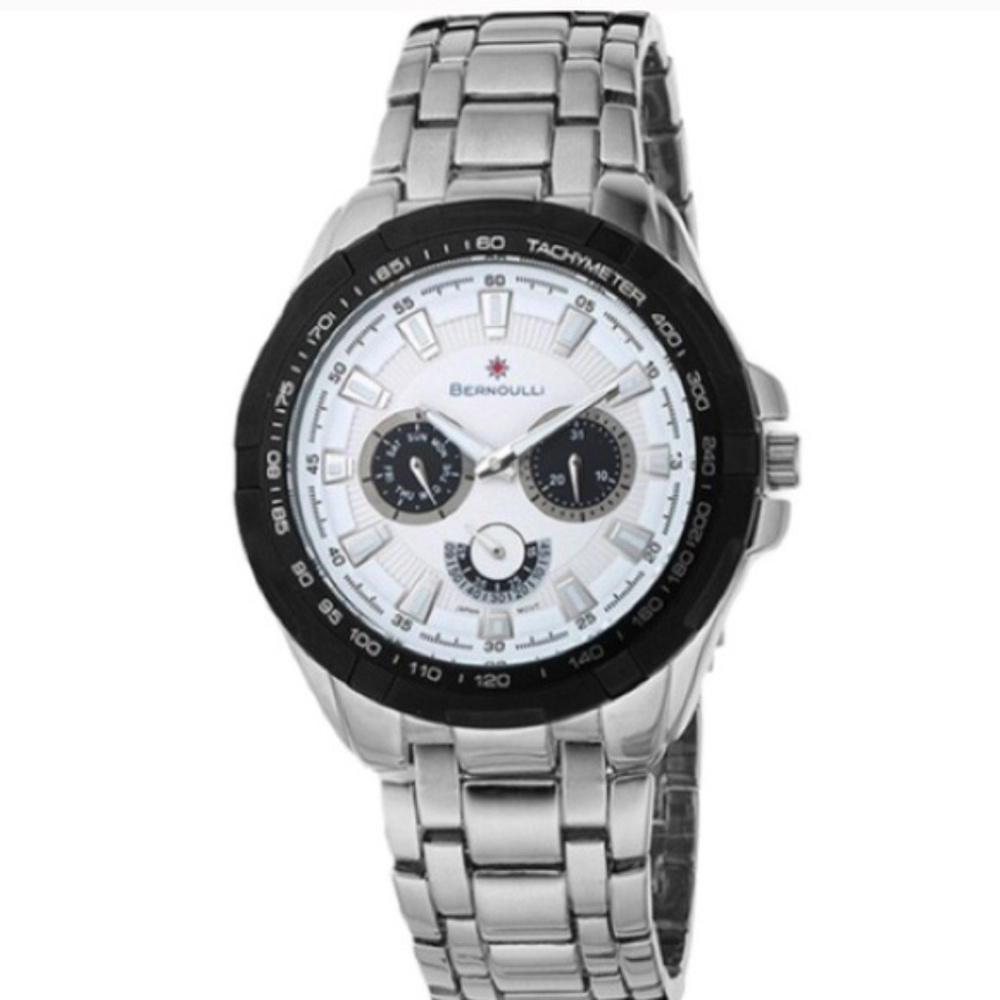 Bernoulli tachymeter watch